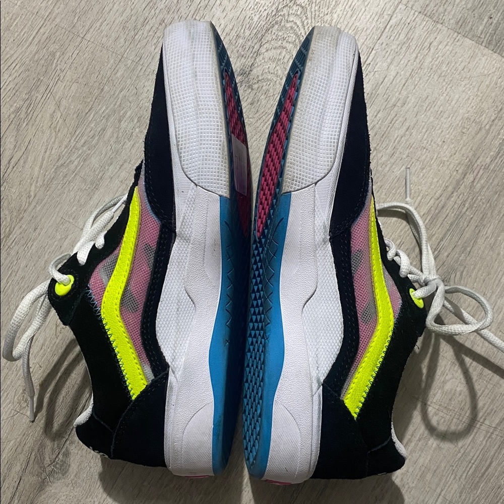 Vans Wayvee Neon Rave Skateboard Sneakers - Picture 5 of 11